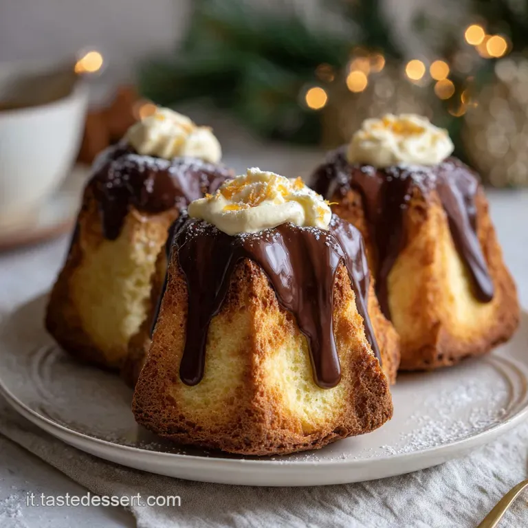 Dolci Di Natale: Pandoro Farcito Con Mascarpone E Arancia presentation