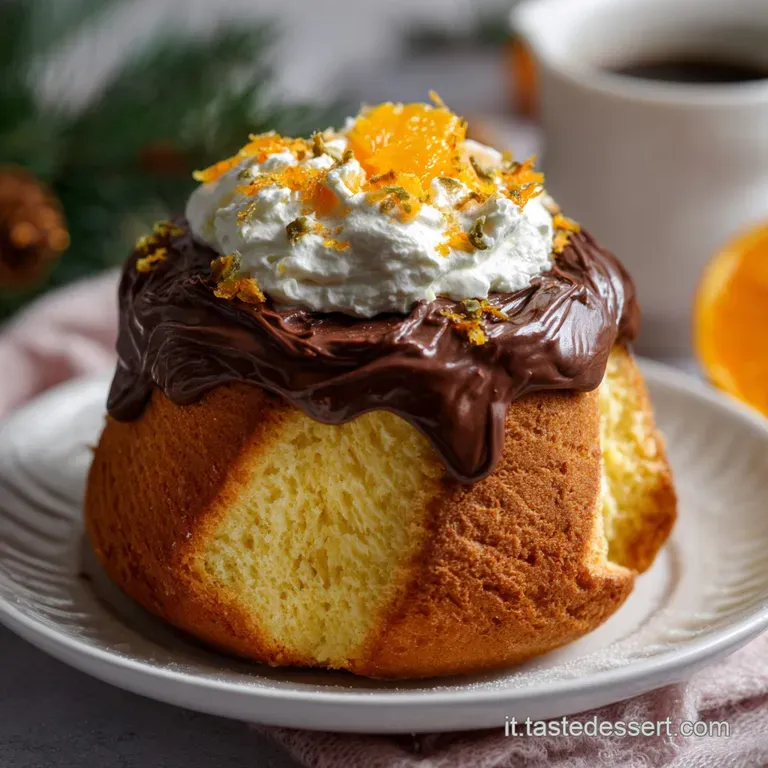 Dolci di Natale: Pandoro farcito con mascarpone e arancia