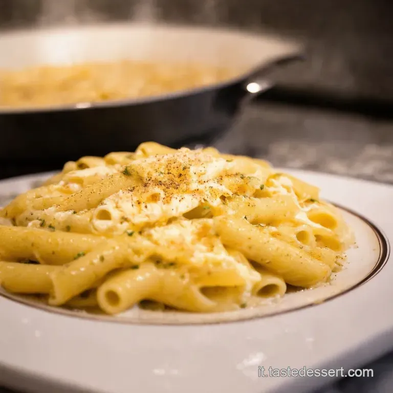 Estasi Di Formaggi Pasta Ai Quattro Sapori Divini presentation