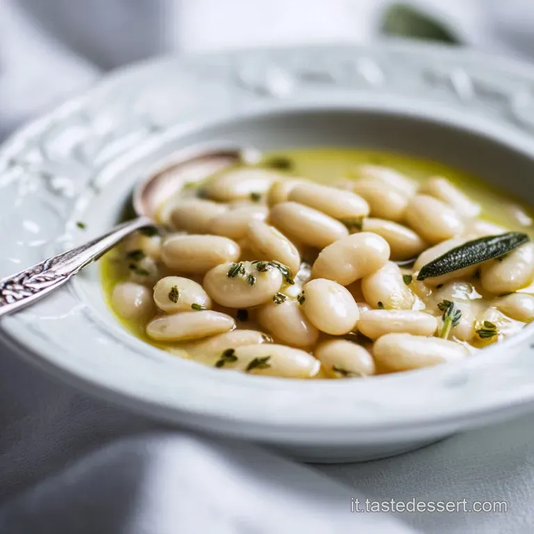 Fagioli Cannellini Cremosi Alle Erbe: La Ricetta Toscana presentation