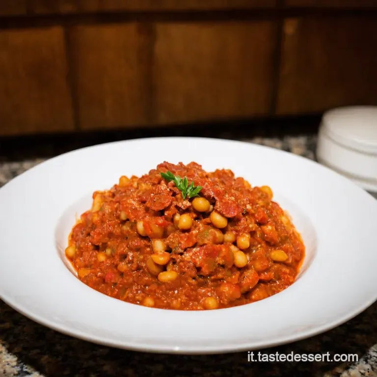 Fagioli E Salsiccia Alla Contadina presentation