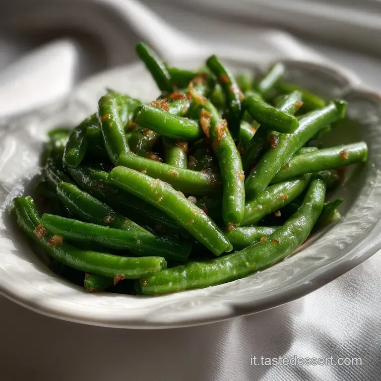 La Vera Ricetta dei Fagiolini alla Pugliese