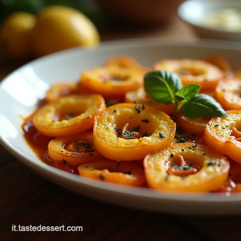 Fiori Di Zucca Ripieni Al Forno presentation