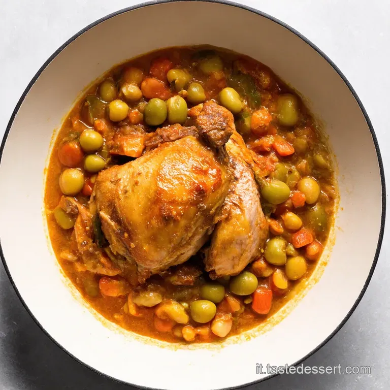 Frango Cremoso com Legumes Un abbraccio dal Brasile