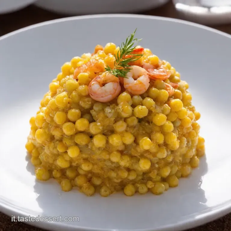 Fregola Sarda ai Frutti di Mare