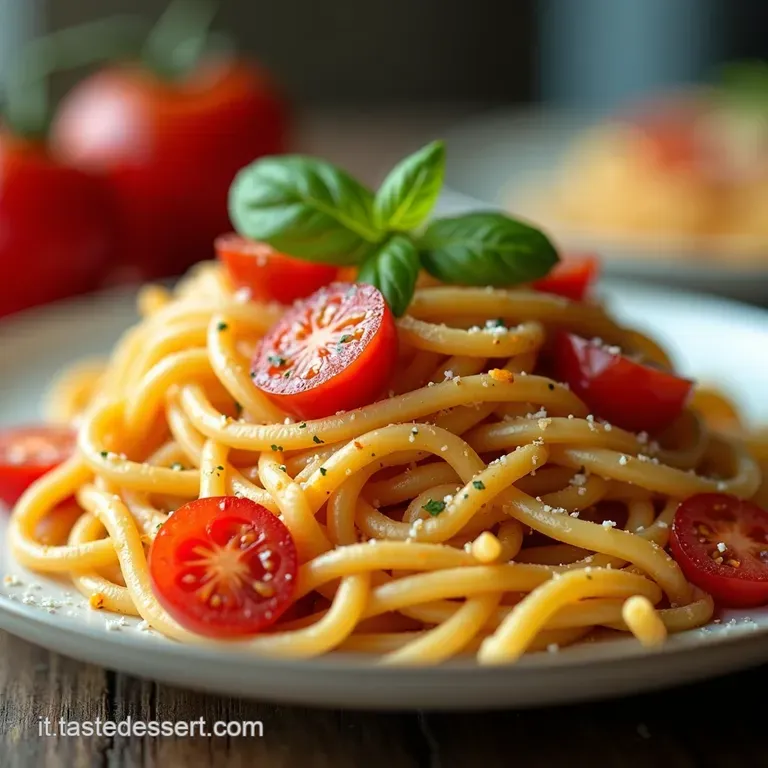 Freschezza Mediterranea Pasta Fredda con Tonno Pomodorini e Mozzarella