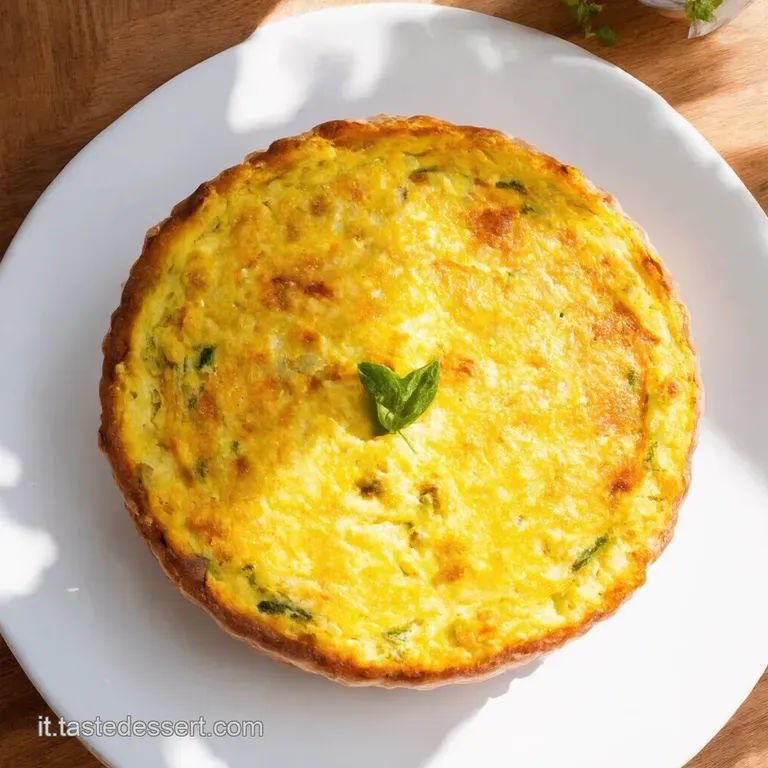 Frittata di Zucchine e Ricotta Un Raggio di Sole in Tavola