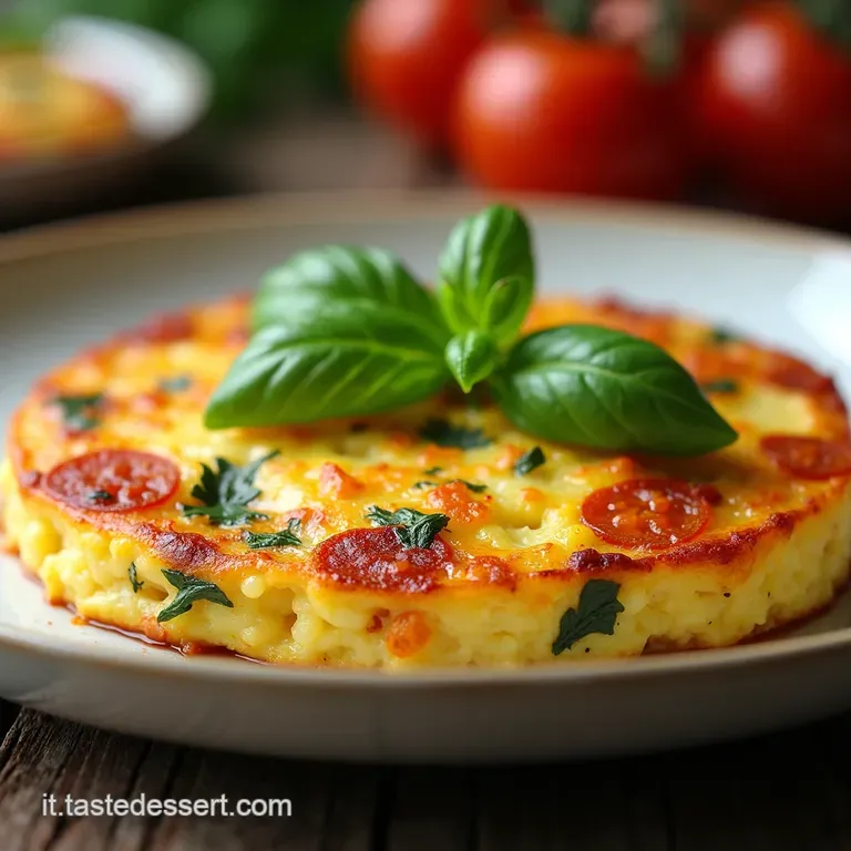 Frittata Fulmine La Perfetta Frittata in Friggitrice ad Aria