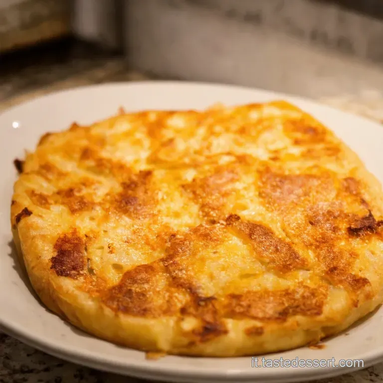 Frittatina Di Pasta Napoletana Il Re Dello Street Food presentation