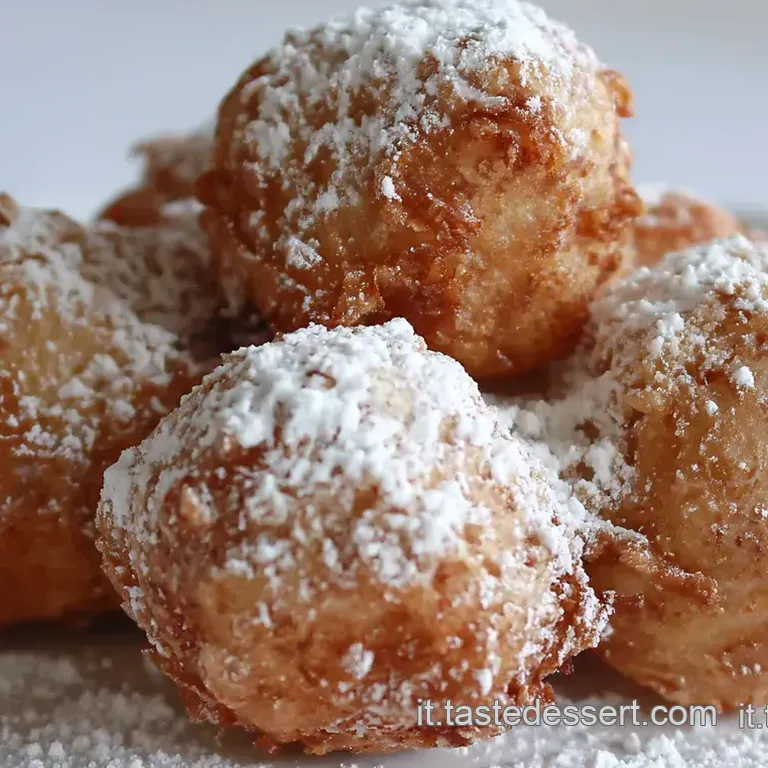 Frittelle di Carnevale della Nonna