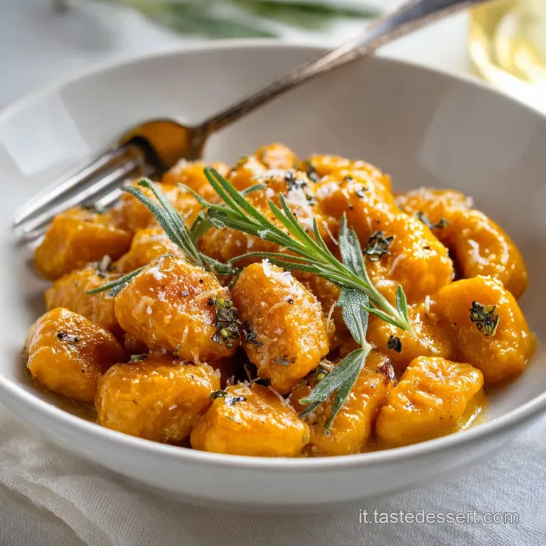 Gnocchi di Zucca Vellutati