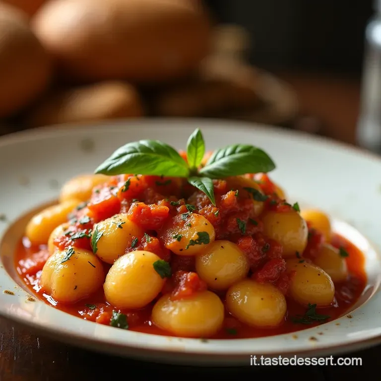 Gnocchi Alla Sorrentina Air Fryer Croccanti Fuori Fondenti Dentro Senza Frittura presentation