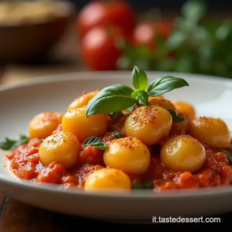 Gnocchi Sardi Filanti Alla Sorrentina Il Comfort Food Che Sa Di Casa presentation