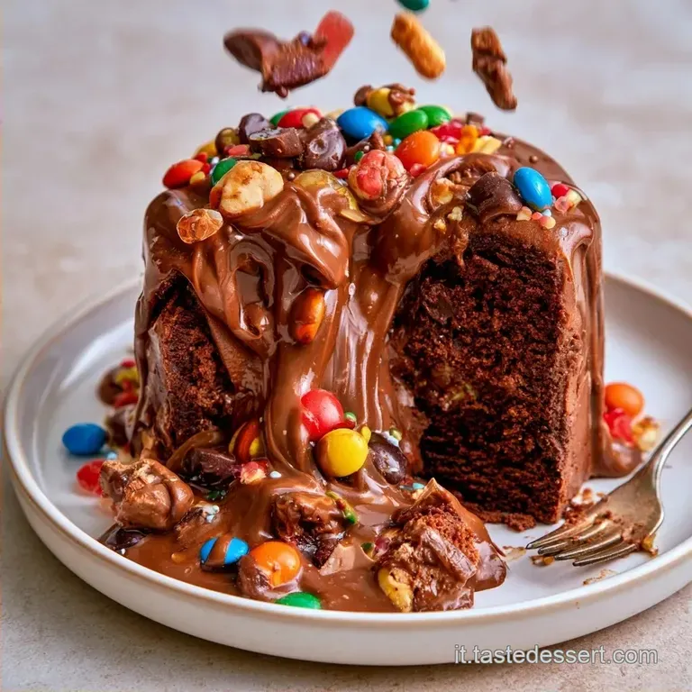 Gravity Cake Compleanno al Cioccolato
