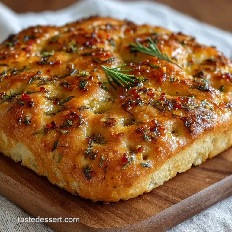 Impasto Focaccia Bimby Buffet: Croccante e Alveolata