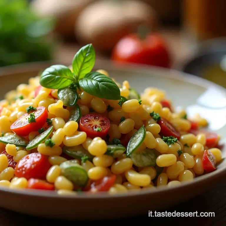 Insalata Di Ceci Golosa Ghiotta E Saporita presentation