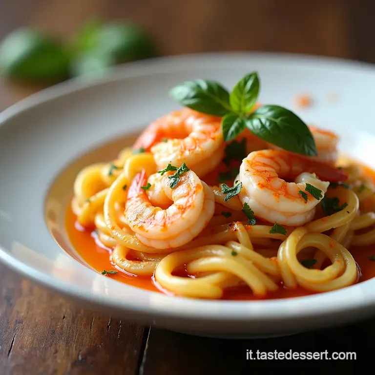 Insalata di Farro Mediterranea con Gamberi al Limone