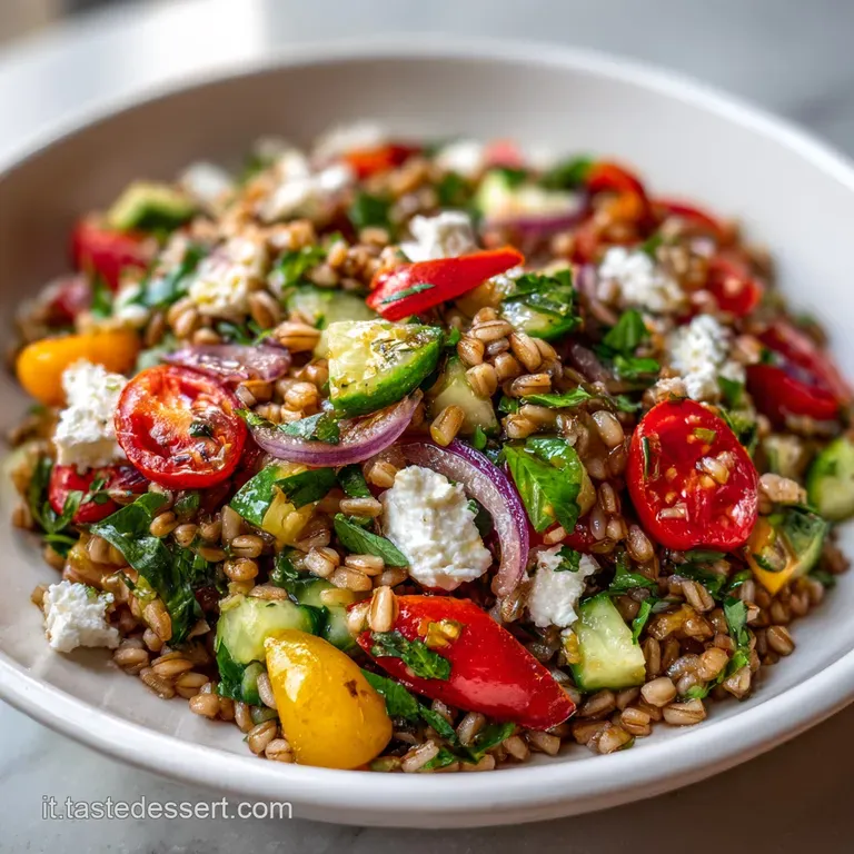 Insalata di Farro Gustosa e Semplice