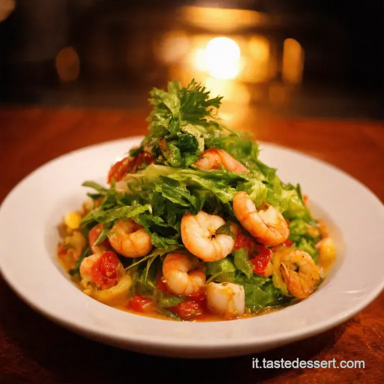 Insalata Di Mare Come Al Ristorante presentation