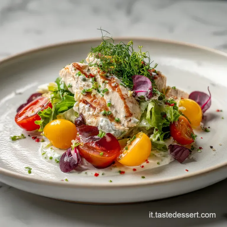 Insalata di Pollo Cremosa e Vellutata