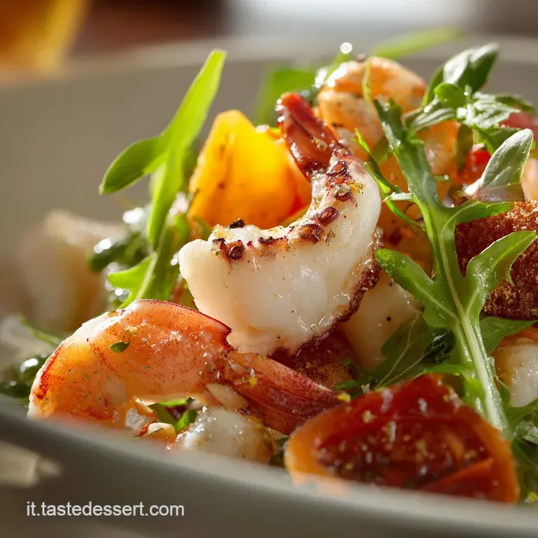 Insalata Di Seppie E Gamberi La Ricetta Per Un Pesce Sempre Tenero presentation