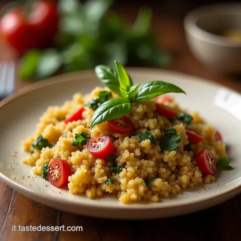Quinoa Arcobaleno Al Profumo Di Agrumi E Basilico Linsalata Perfetta Per Lestate presentation