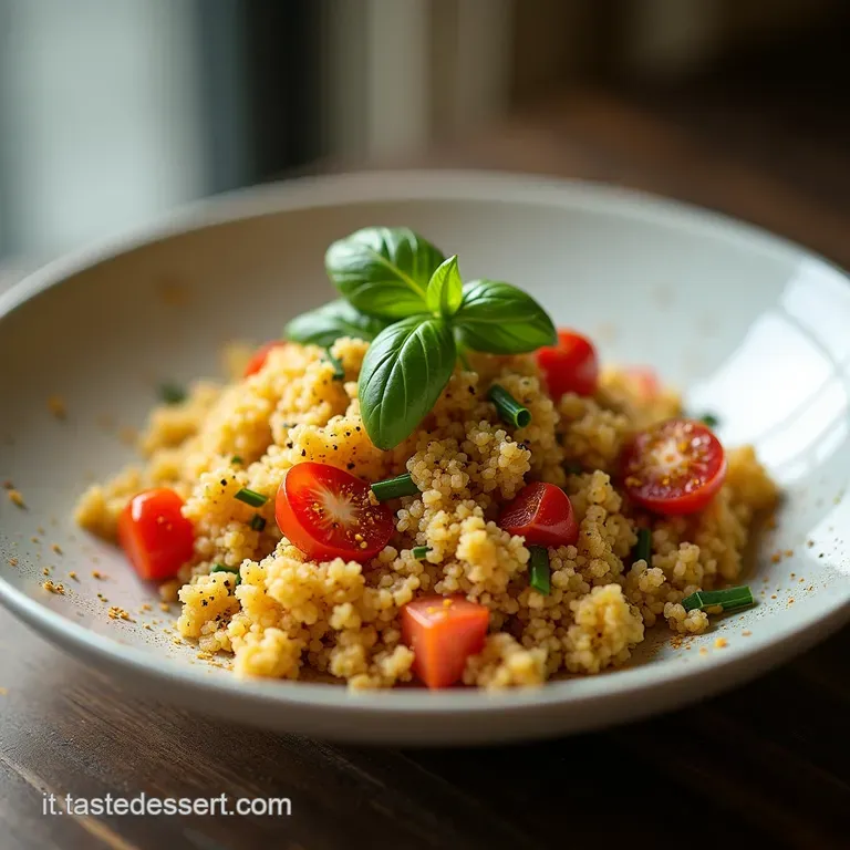 Quinoa Arcobaleno al Profumo di Agrumi e Basilico LInsalata Perfetta per lEstate
