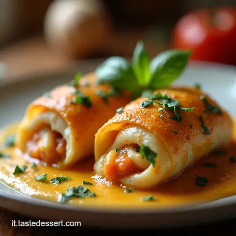 Involtini Di Pollo Al Parmigiano E Salvia Keto presentation