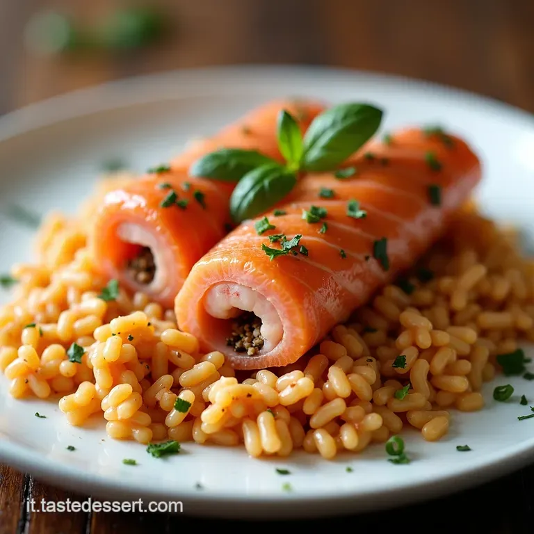 Involtini di Salmone Affumicato Gourmet