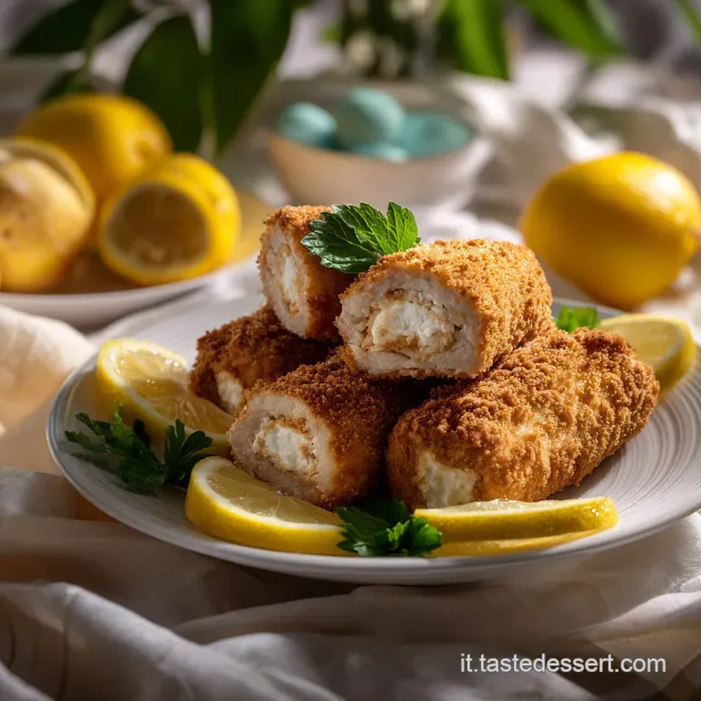 Involtini Al Limone Kalbsrllchen: Morbidezza Suprema