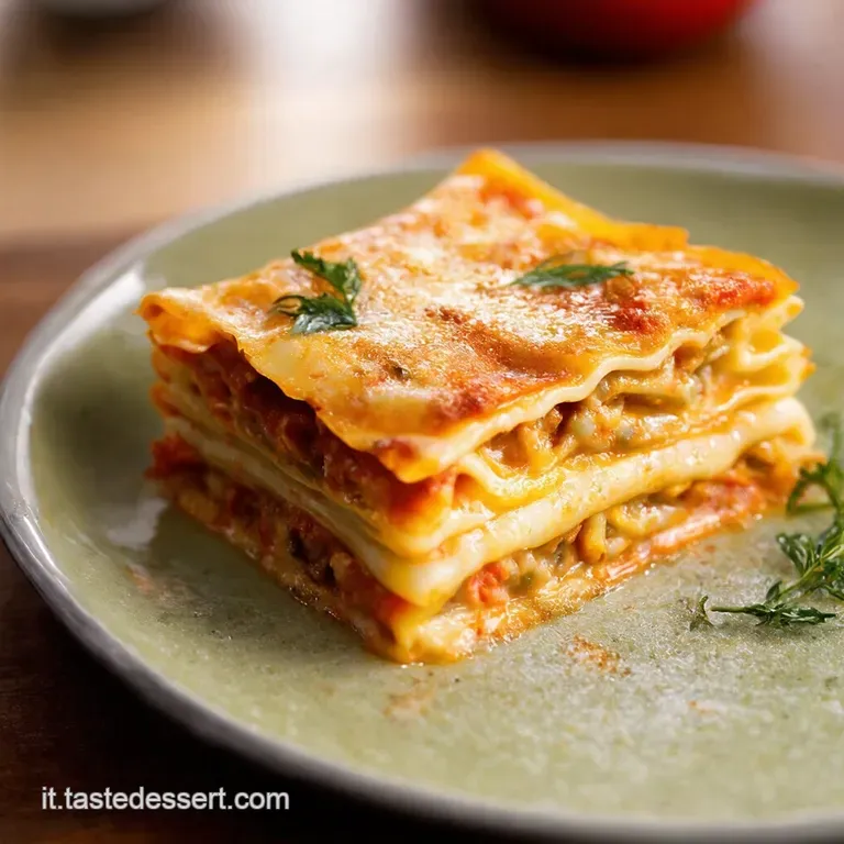 Lasagna Di Primavera Carciofi Besciamella E Pecorino presentation