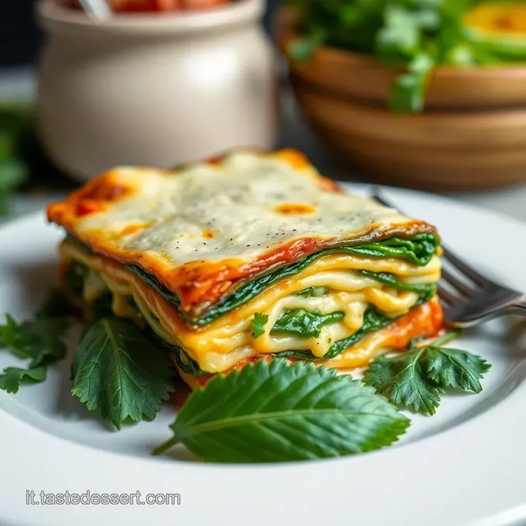Lasagne Arcobaleno con Verdure di Stagione