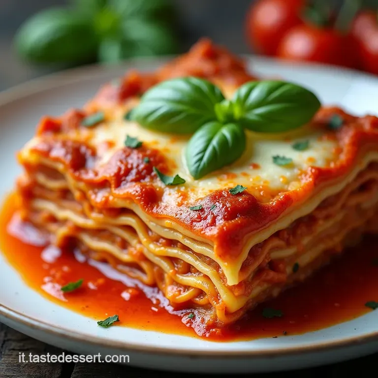 Lasagne Estive al Pomodoro Fresco e Basilico La Versione Leggera Senza Besciamella