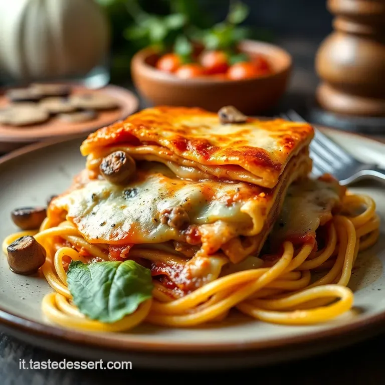 Lasagne Funghi E Salsiccia: Un Classico Rielaborato presentation