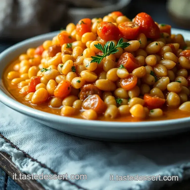 Lenticchie in Umido Alla Casalinga presentation