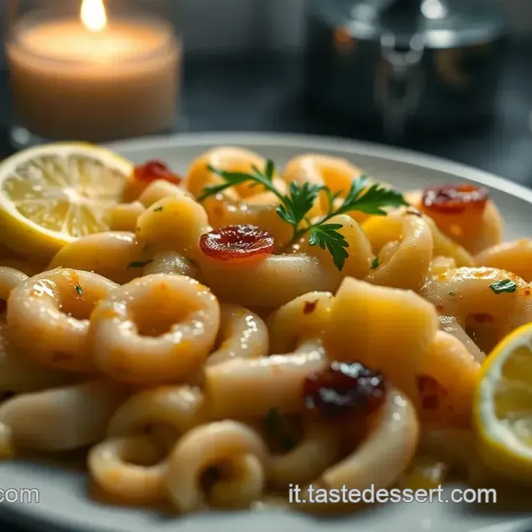 Mazzancolle al Limone e Aglio