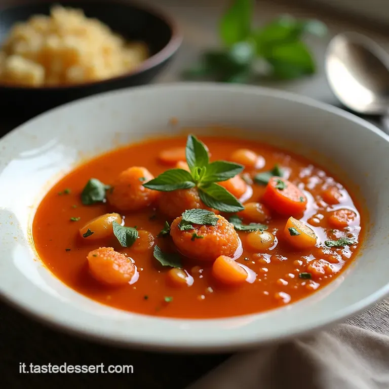 Meravigliosa Zuppa di Lenticchie Rosse alla Turca