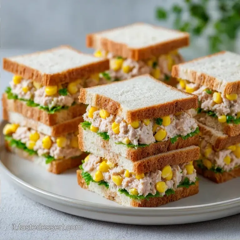 Mini Tramezzini Misti: Soffici e Cremosi