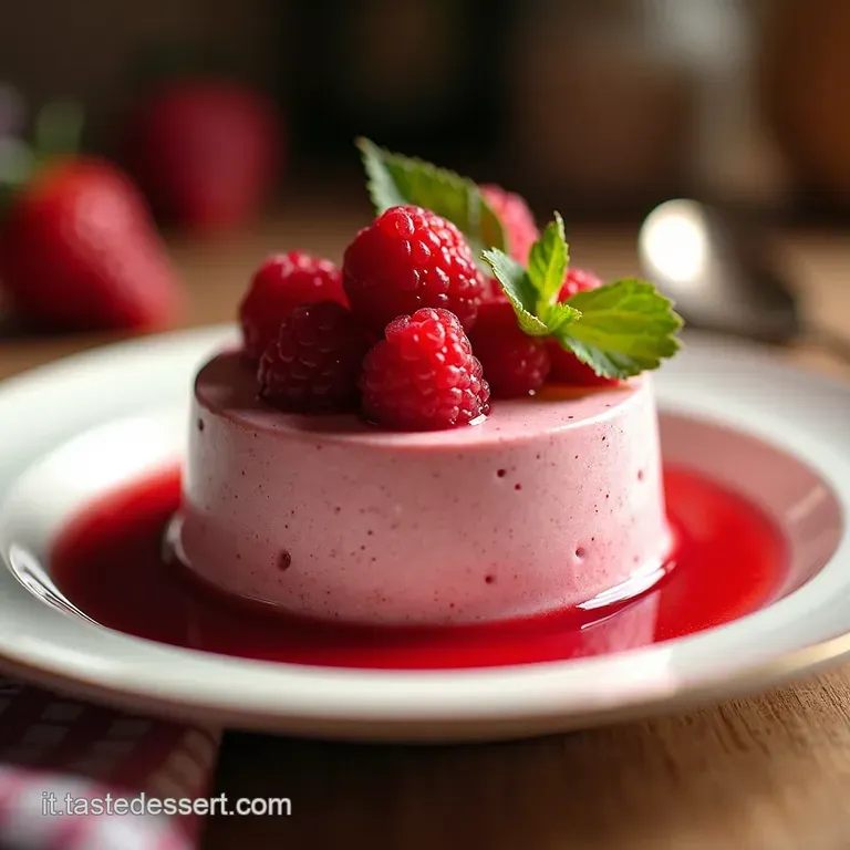 Mousse Di Fragole Fresche Delizia Primaverile presentation