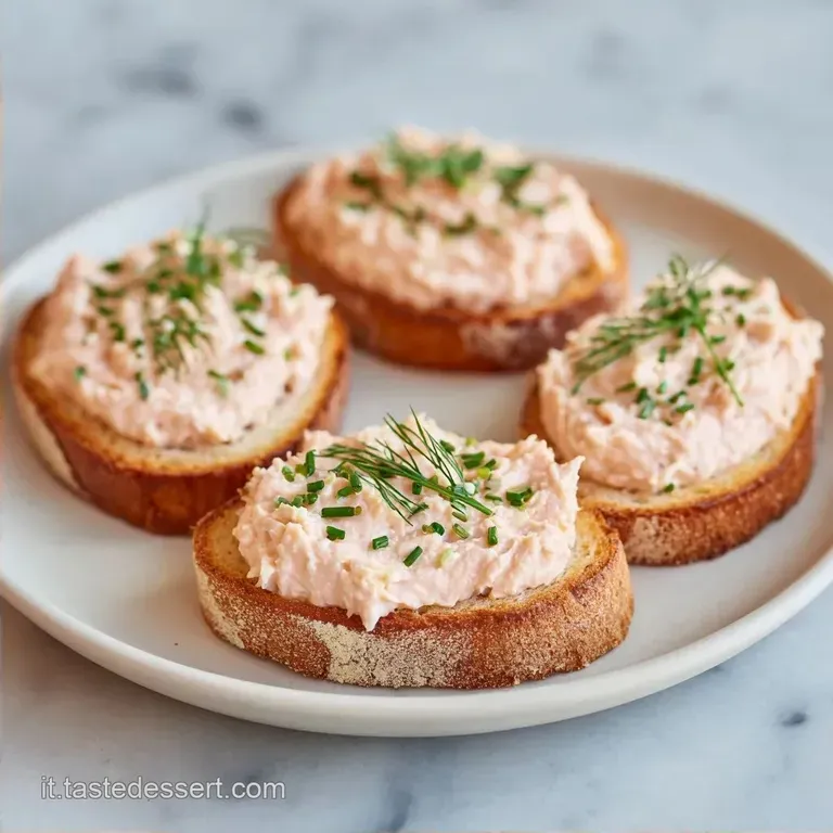 Mousse Salata per Tartine: Versione Gourmet