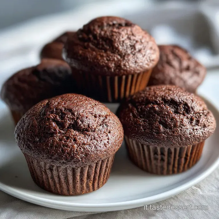 Muffin al Cioccolato Morbidi e Golosi
