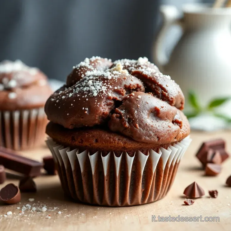 Muffin Al Cioccolato: Soffici Delizie Per La Tua Colazione presentation