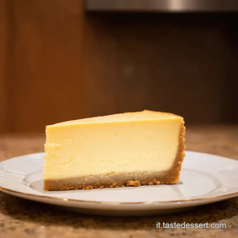 New York Cheesecake Un Sogno Americano in Tavola presentation