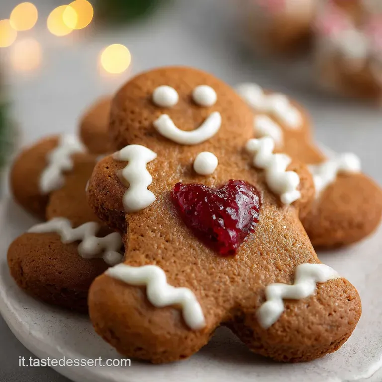 Omino Pan Di Zenzero Da Maestro: Croccantezza Perfetta presentation