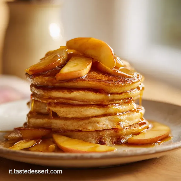 Pancake Alle Mele Facili e Veloci: Soffici e Dorati