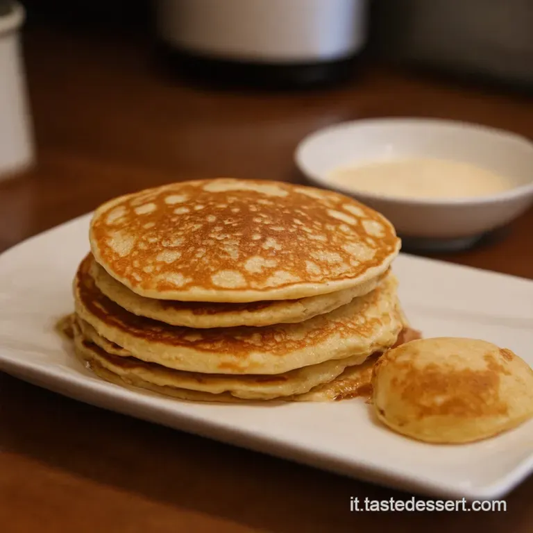 Pancake Fit Ai Mirtilli E Ricotta presentation