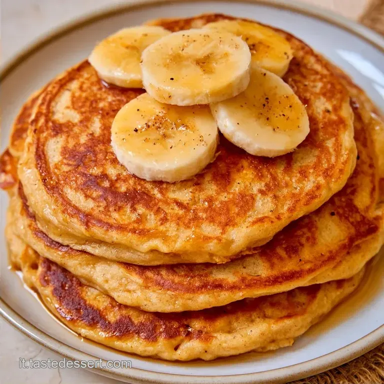 Pancake Proteici Alla Banana in 20 Minuti