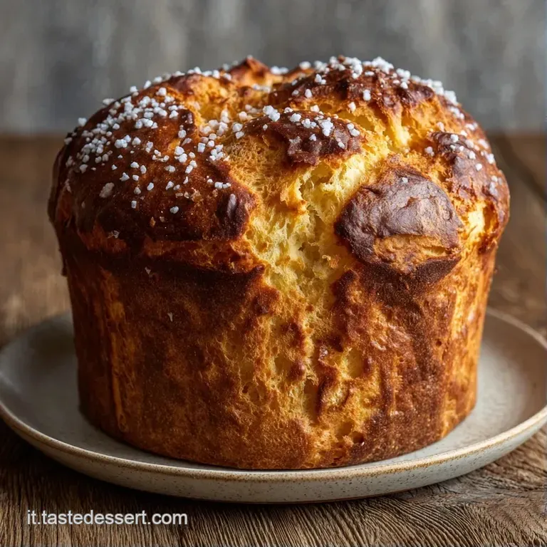 Fette di pane morbido disposte su un piatto bianco, con strati di crema bianca e guarnizioni verdi e rosse vivaci.