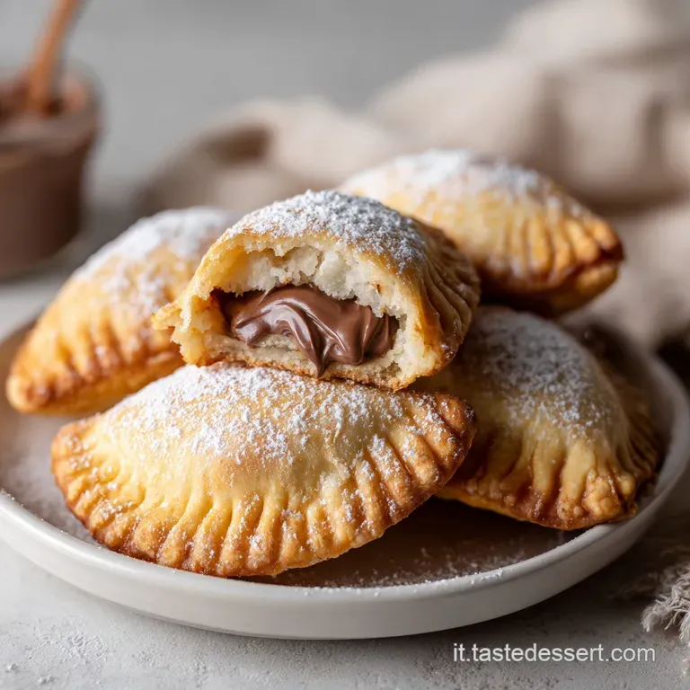 Ricetta Panzerotti alla Nutella: Impasto Perfetto