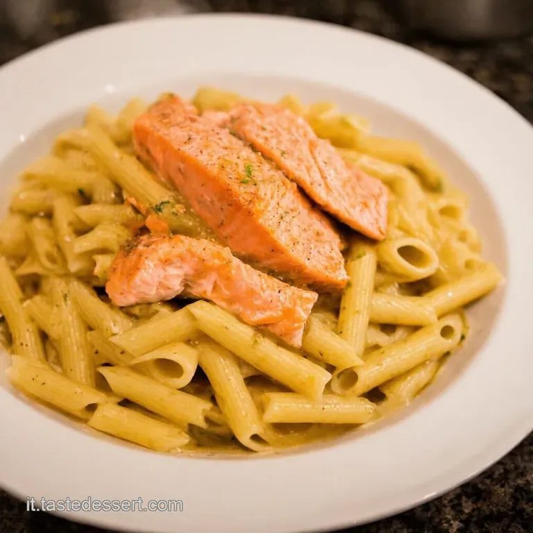 Pasta Al Salmone Fresco Un Piatto Che Sa Di Casa presentation